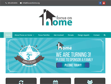 Tablet Screenshot of focusonhome.org